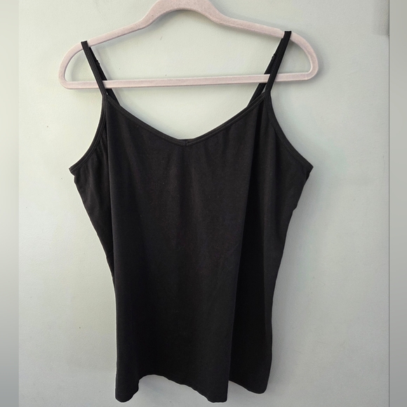 Tops - Boutique Size 1X Black modal cotton/spandex sleeveless tank top Camisole